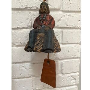 Figural Ceramic Bell by Legendware (Oak Creek Kilns) 1960s Sedona AZ.‎